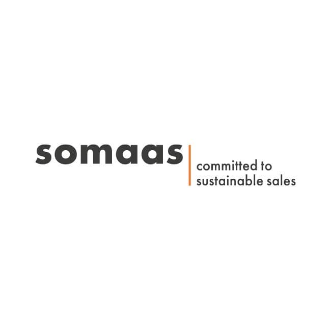 somaas committed to sustainable sales Logo