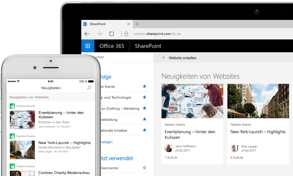 SharePoint – Unternehmensspezifische Designs und Vorlagen im Office 365