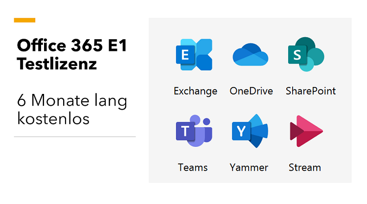 Microsoft Office 365 E1 ein halbes Jahr kostenlos nutzen