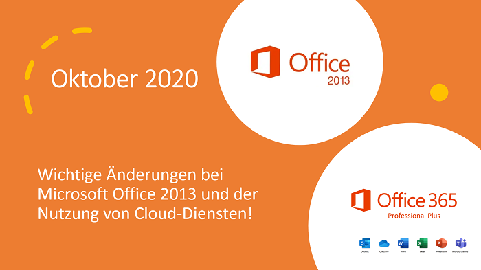 MS Office 2013 unterstützt keine Verbindungen zu Cloud-Diensten